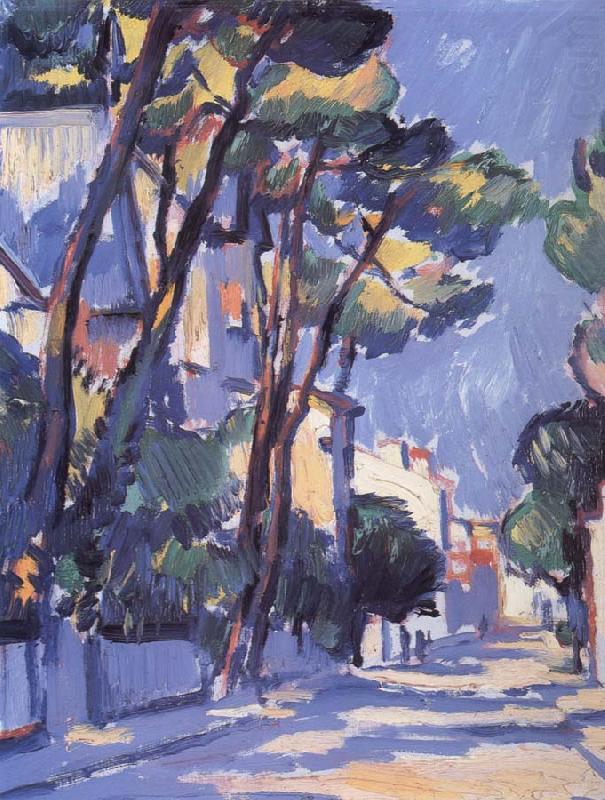 Samuel John Peploe Street Scene,France china oil painting image